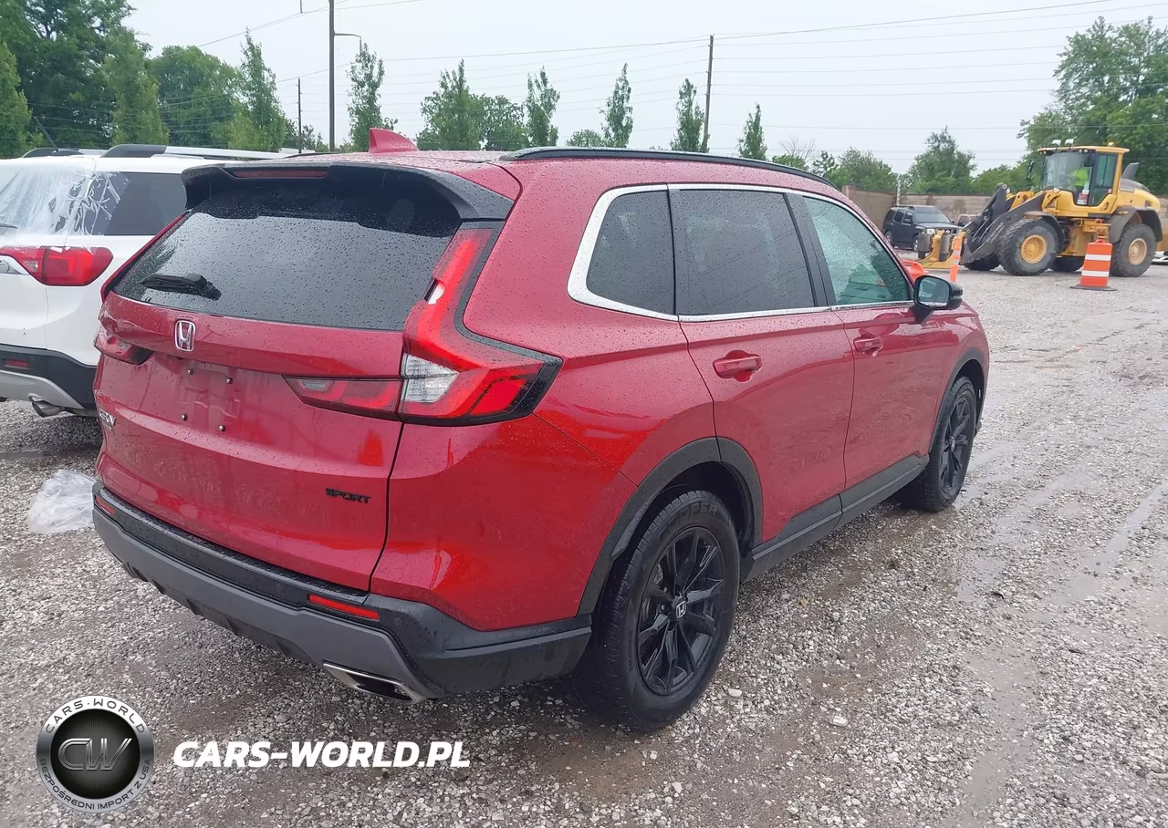 2025 Honda Cr-V Hybrid Sport-L VIN:7FARS6H82SE037364 - 4