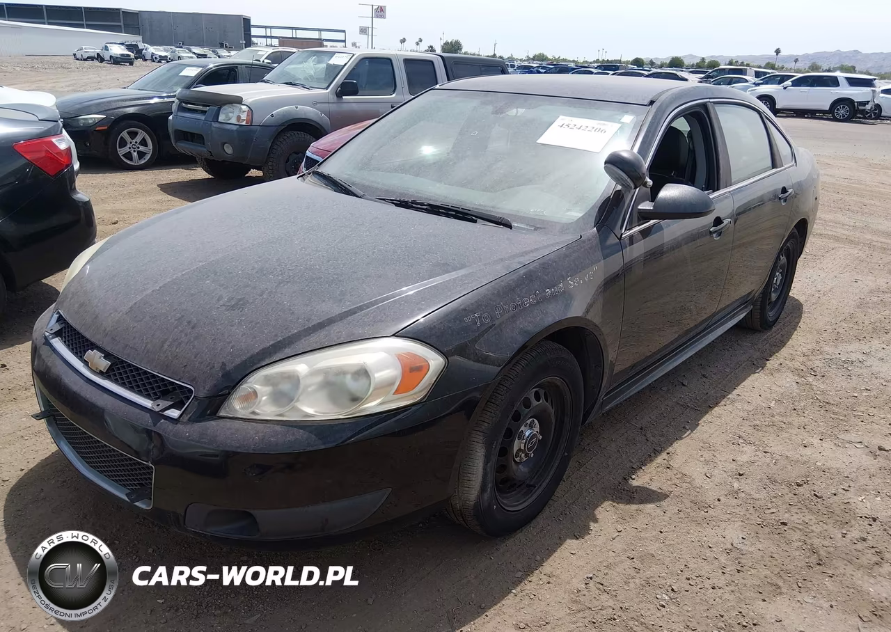 2014 Chevrolet Impala Limited Police VIN:2G1WD5E33E1114755 - 2