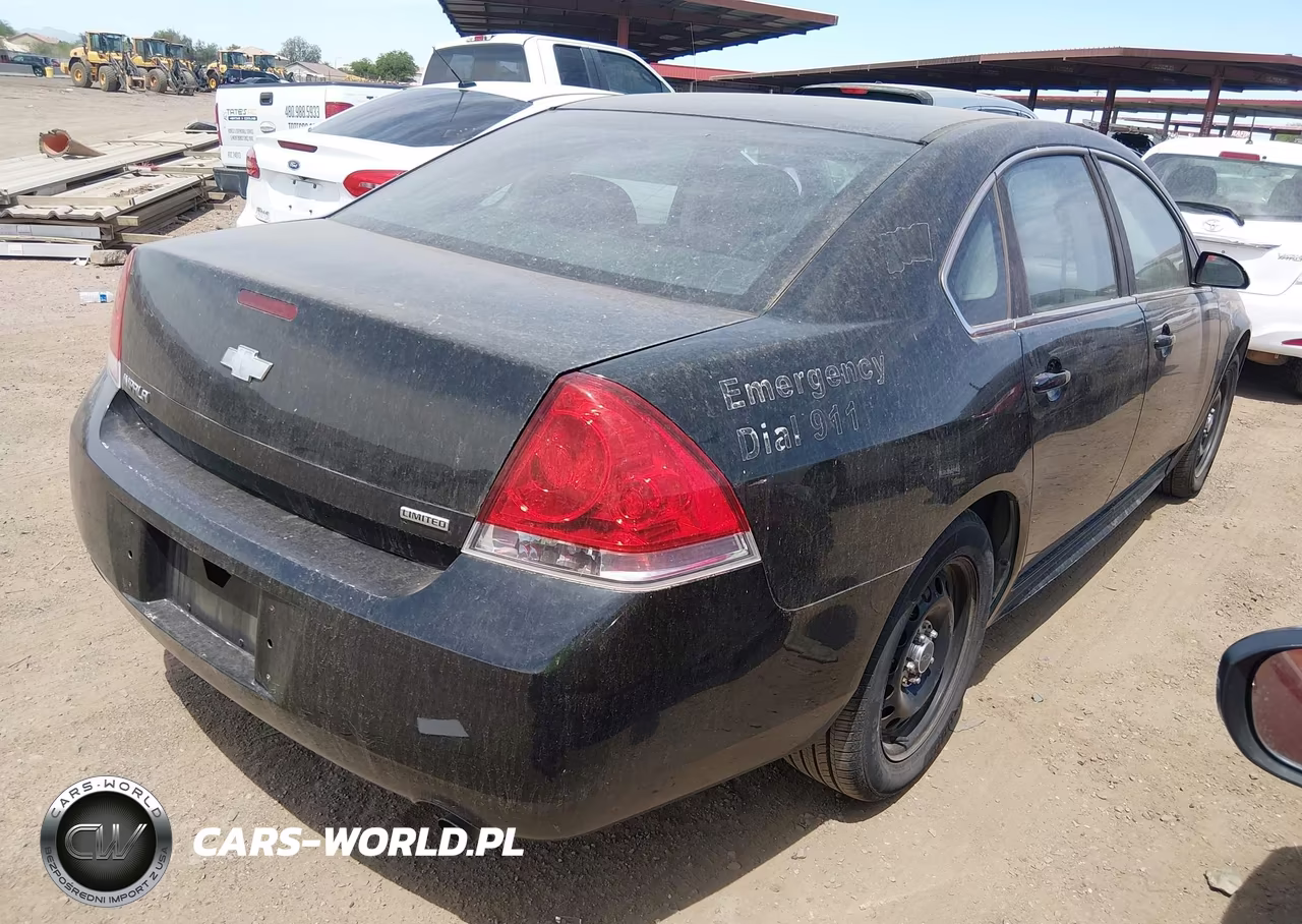 2014 Chevrolet Impala Limited Police VIN:2G1WD5E33E1114755 - 4