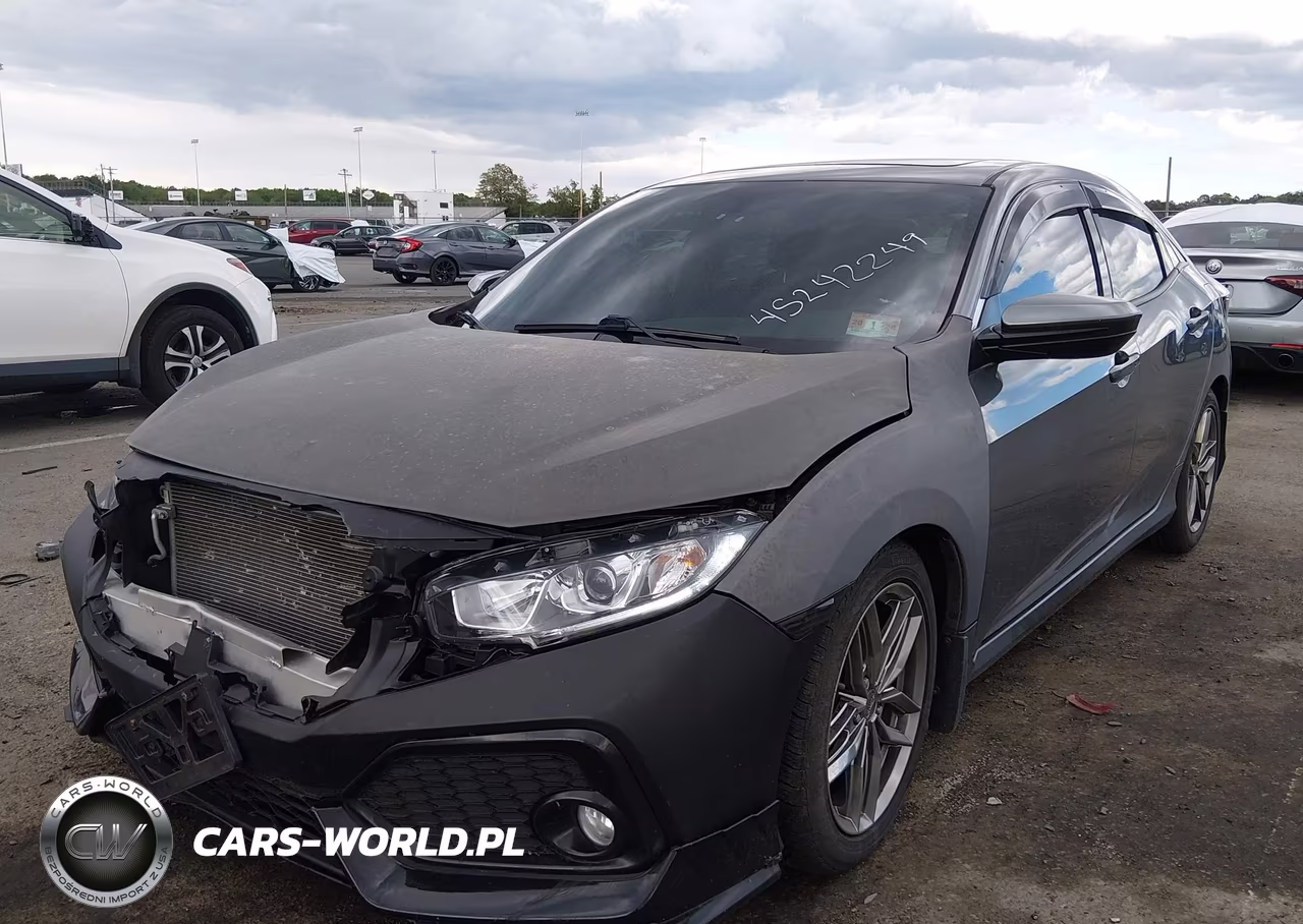2017 Honda Civic Ex-L VIN:SHHFK7H7XHU407138 - 2