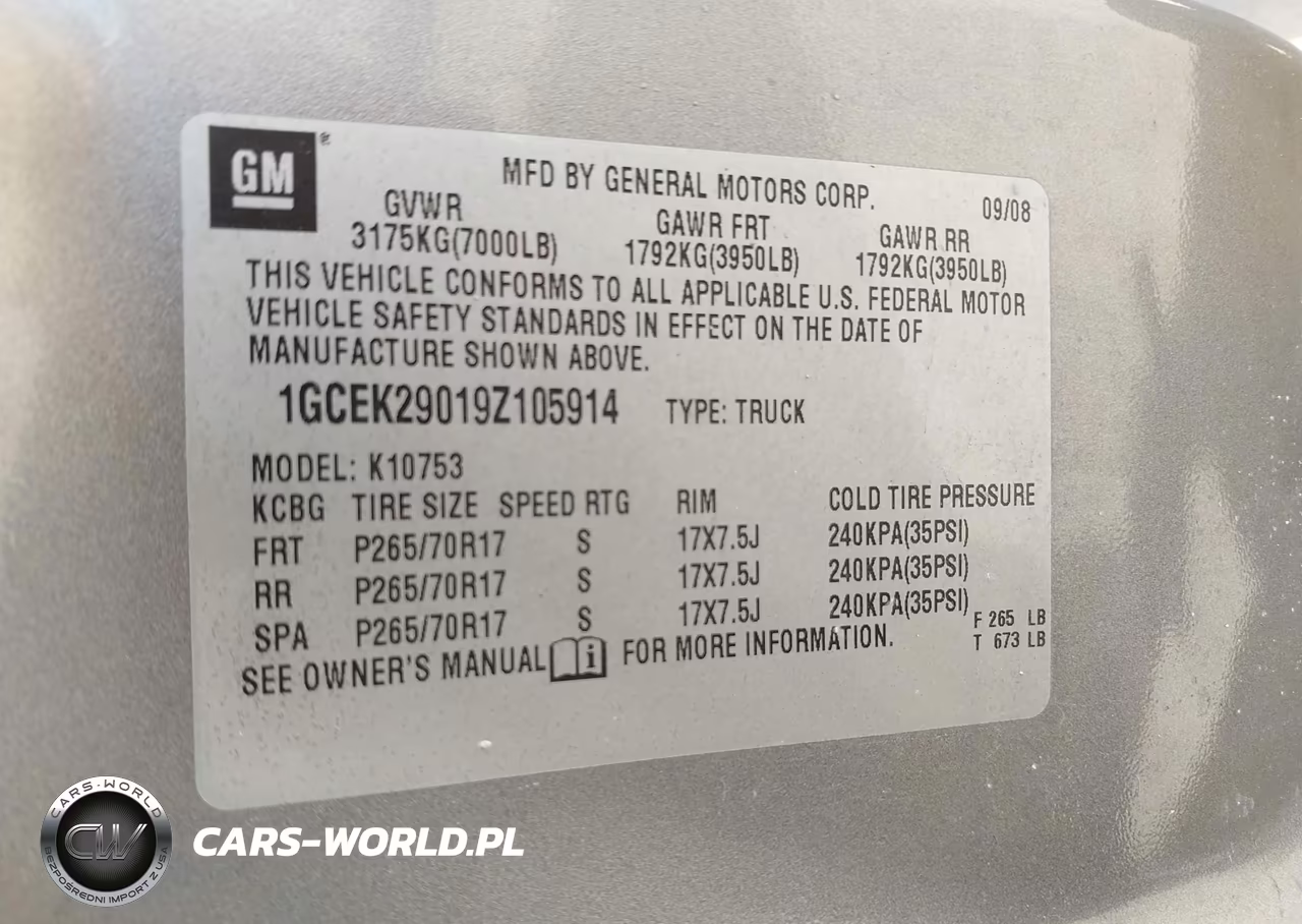 2009 Chevrolet Silverado 1500 Lt VIN:1GCEK29019Z105914 - 9