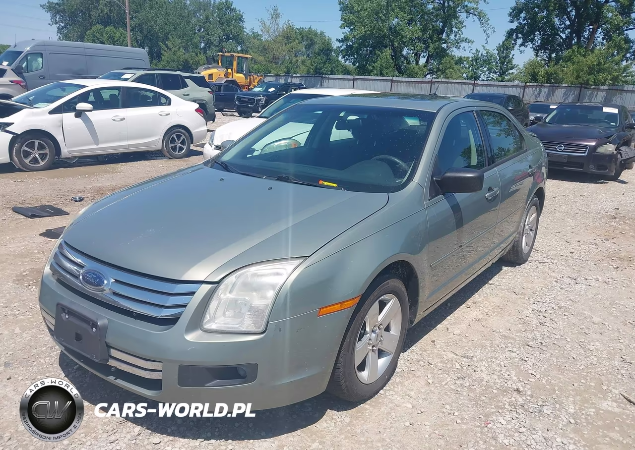 2008 Ford Fusion Se VIN:3FAHP07Z98R119346 - 2