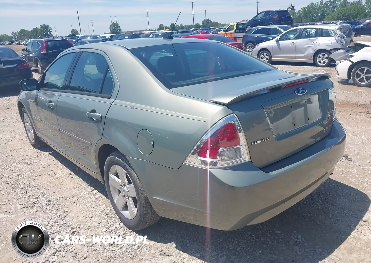2008 Ford Fusion Se VIN:3FAHP07Z98R119346 - 3