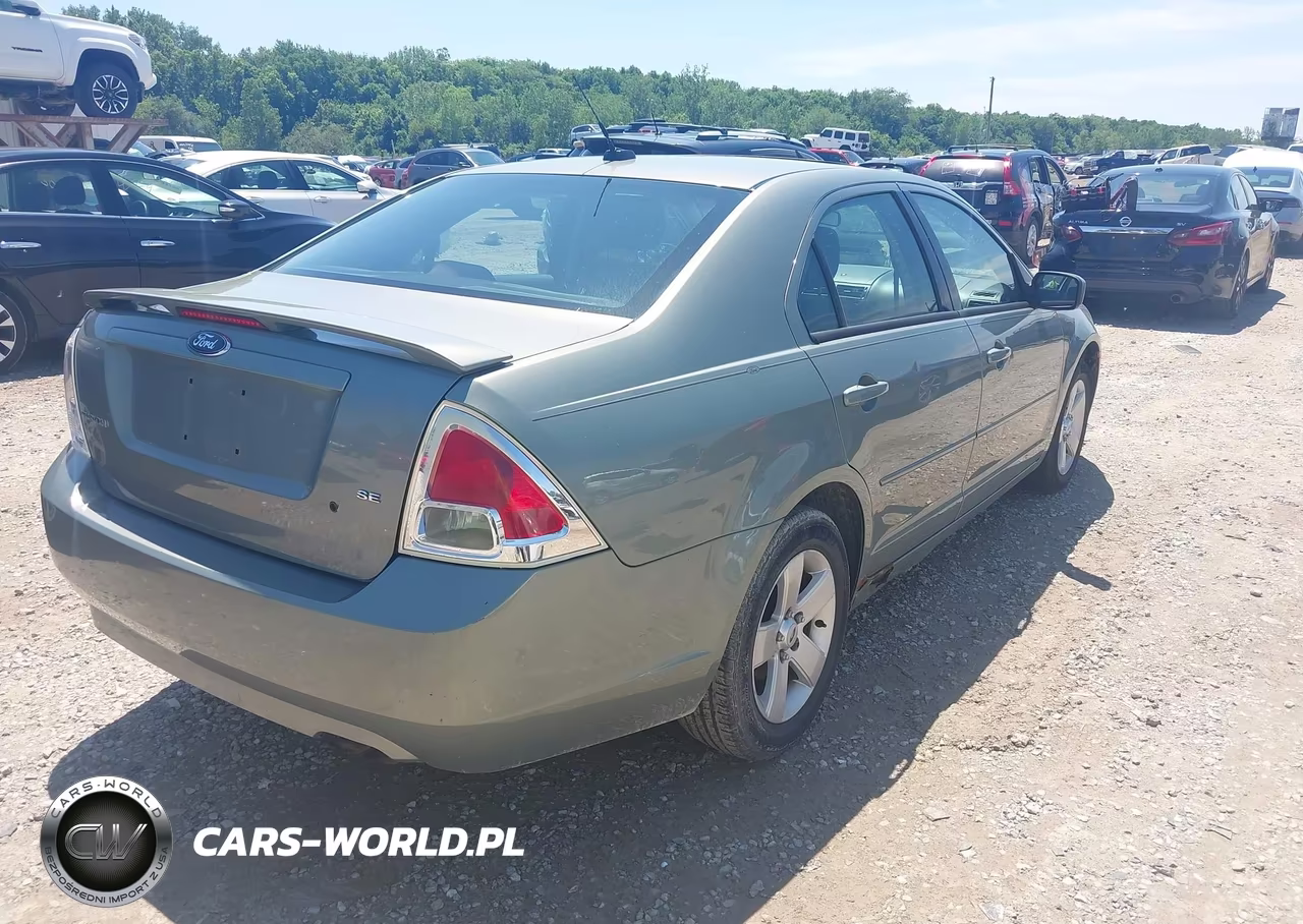 2008 Ford Fusion Se VIN:3FAHP07Z98R119346 - 4