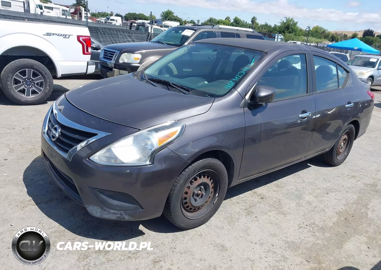 2015 Nissan Versa 1.6 S-1.6 S+-1.6 Sl-1.6 Sv VIN:3N1CN7AP5FL840082 - 2