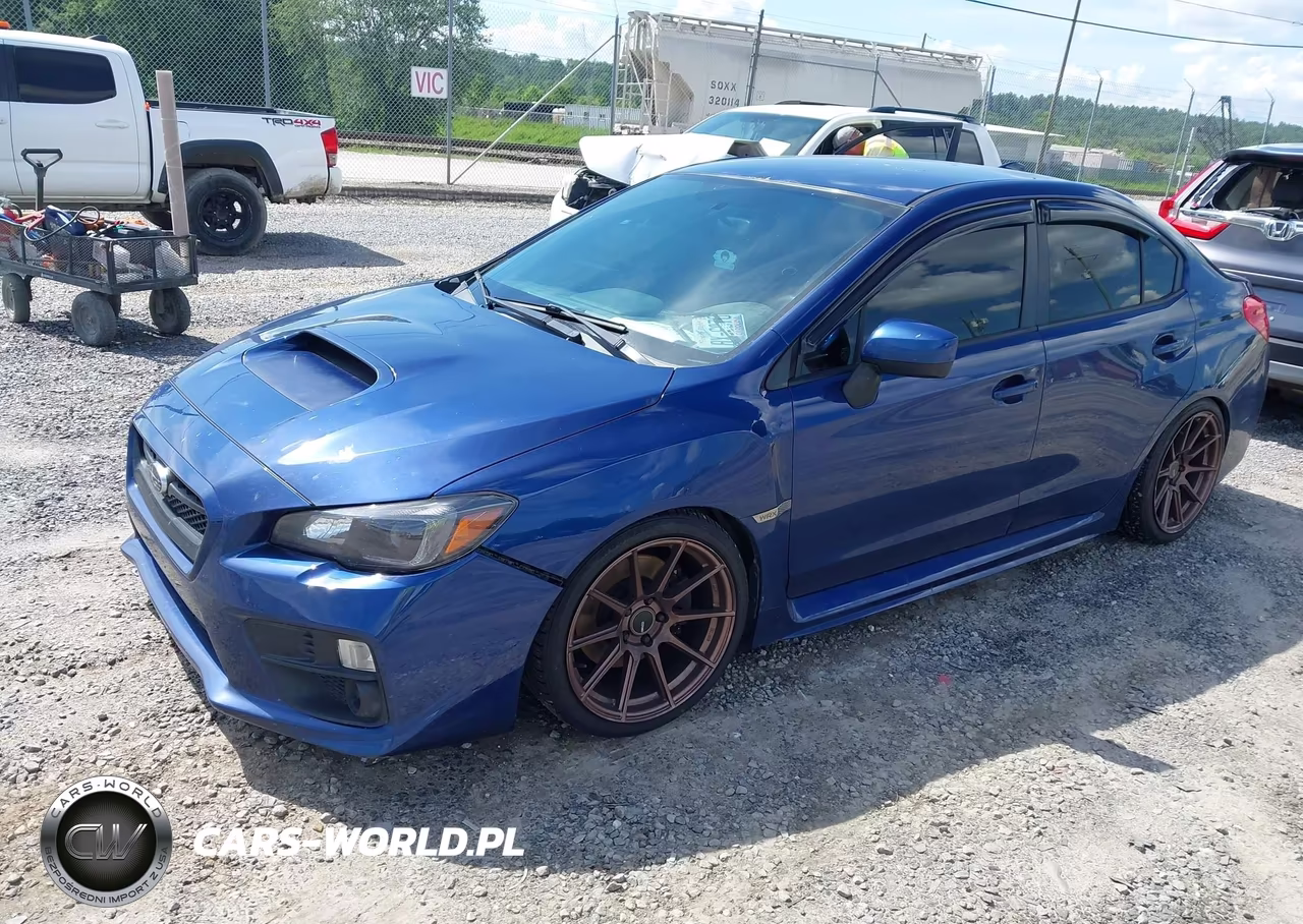 2015 Subaru Wrx VIN:JF1VA1A69F9801693 - 2