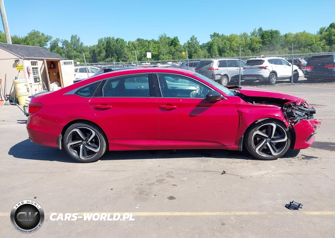 2022 Honda Accord Sport VIN:1HGCV1F30NA024677 - 13