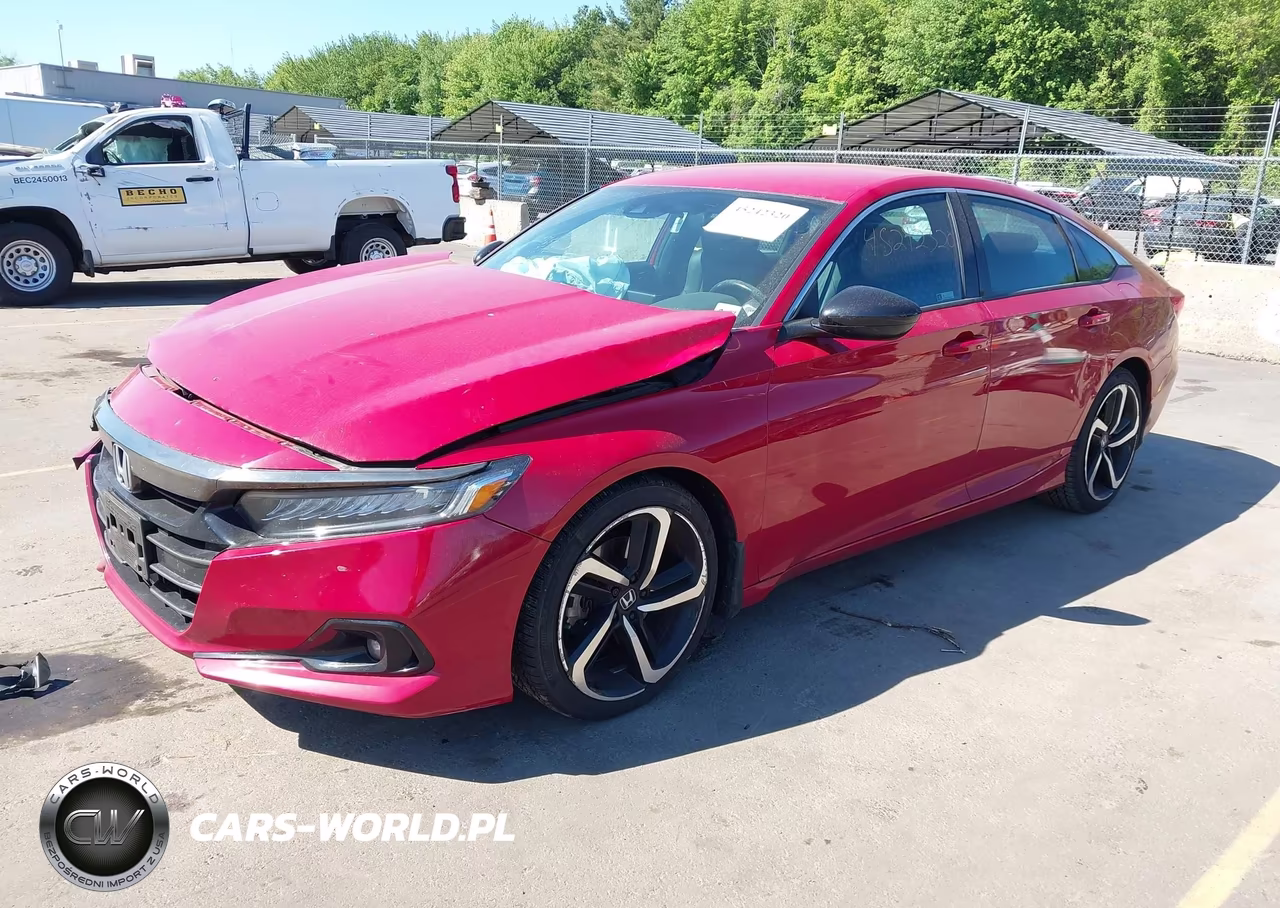 2022 Honda Accord Sport VIN:1HGCV1F30NA024677 - 2