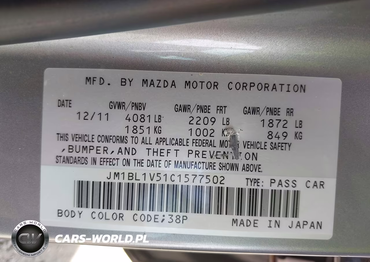 2012 Mazda Mazda3 S Touring VIN:JM1BL1V51C1577502 - 9