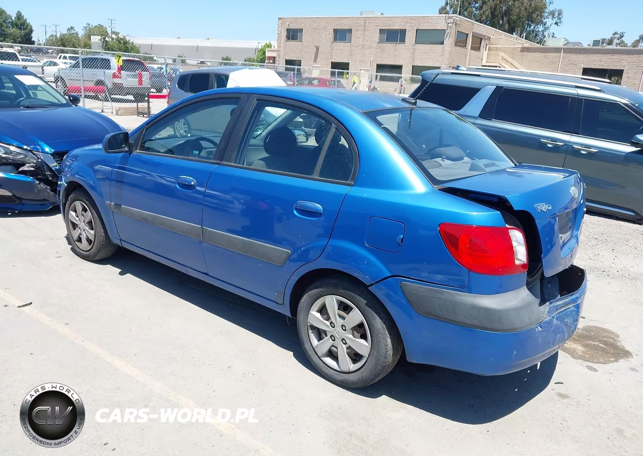2009 Kia Rio Lx VIN:KNADE223796486366 - 3