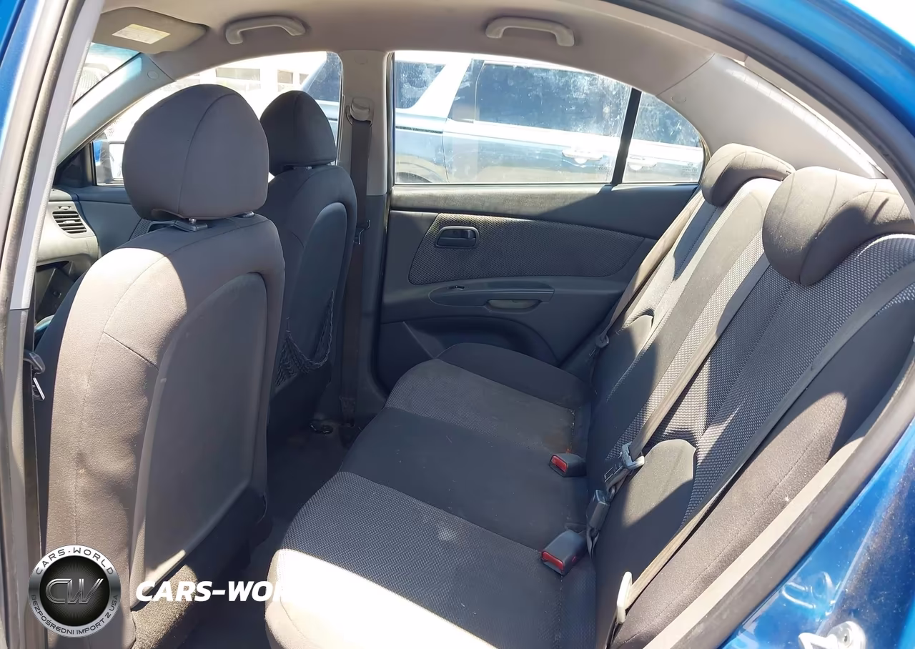 2009 Kia Rio Lx VIN:KNADE223796486366 - 8