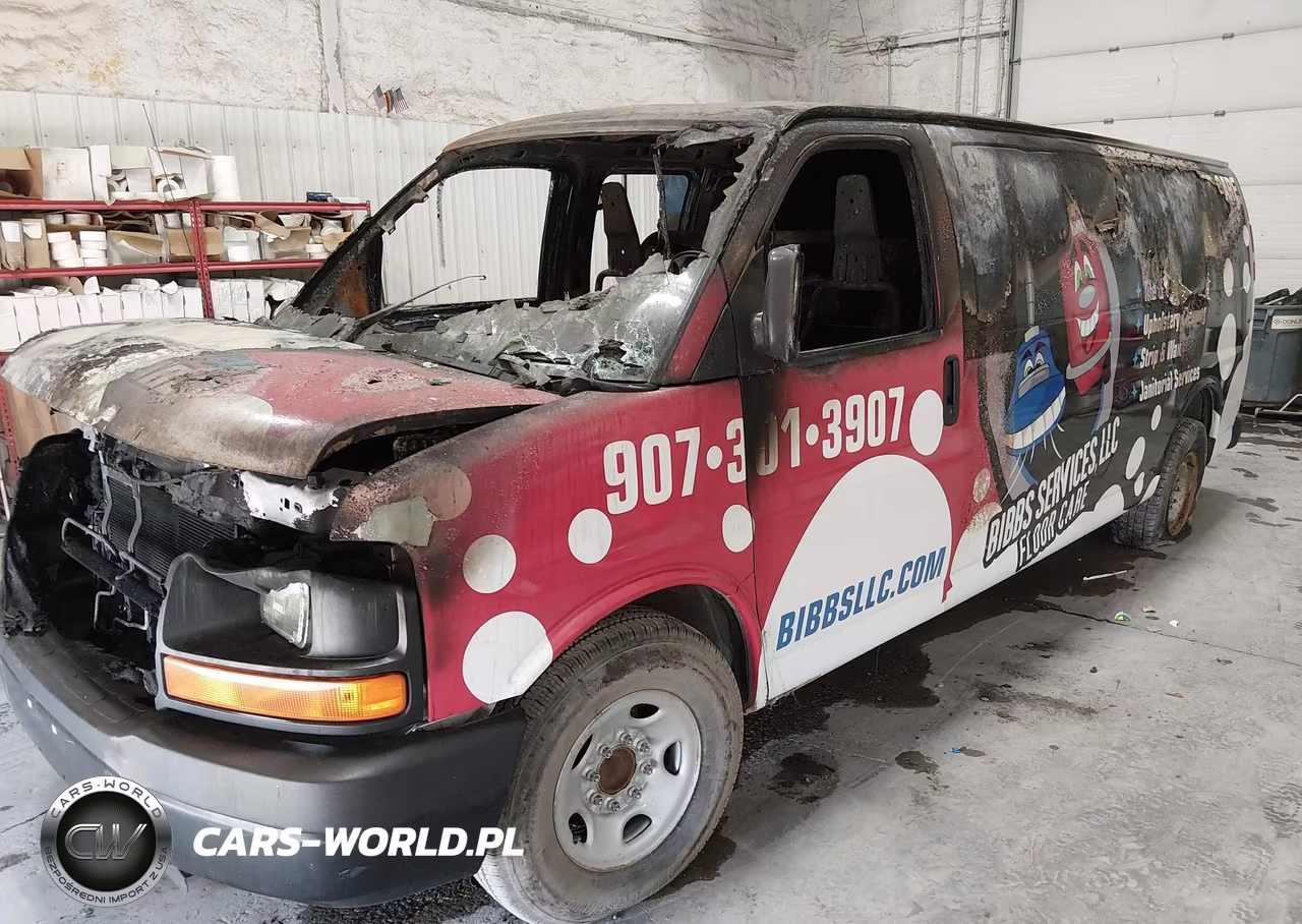 2011 Chevrolet Express 3500 Work Van VIN:1GCZGUCG5B1147883 - 2