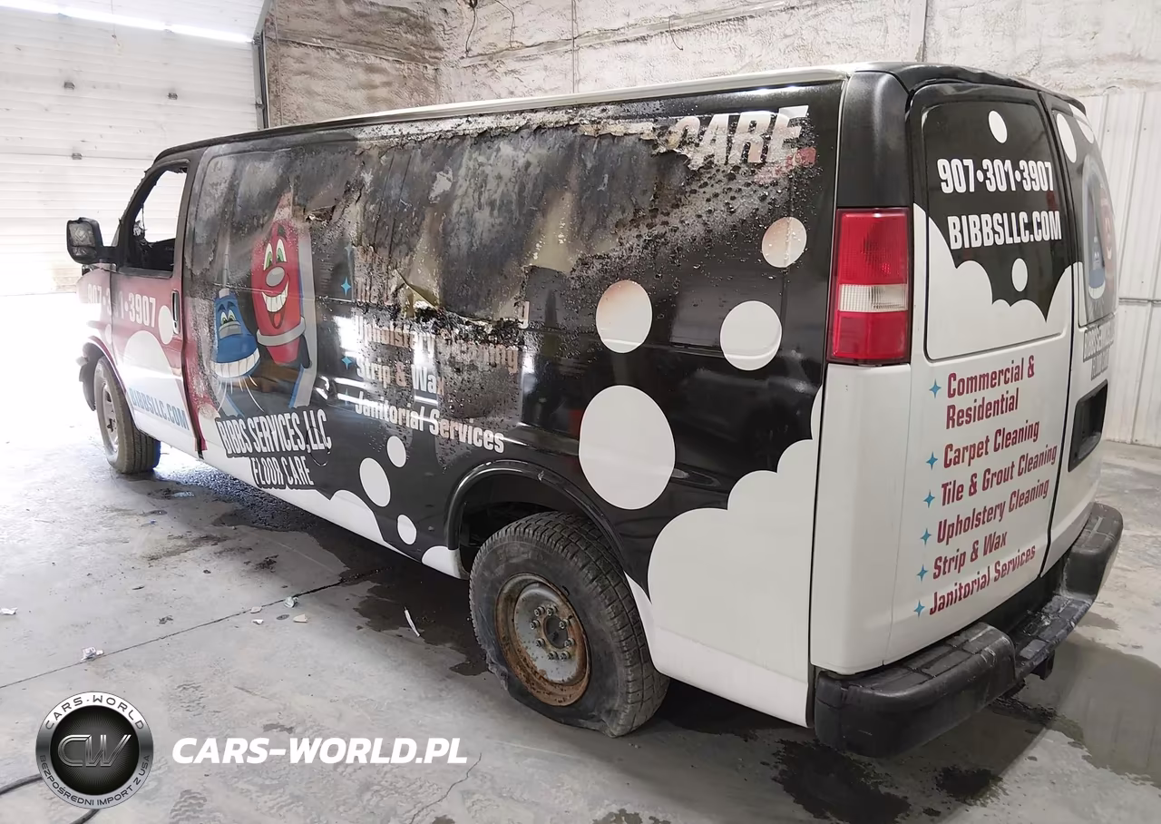2011 Chevrolet Express 3500 Work Van VIN:1GCZGUCG5B1147883 - 3