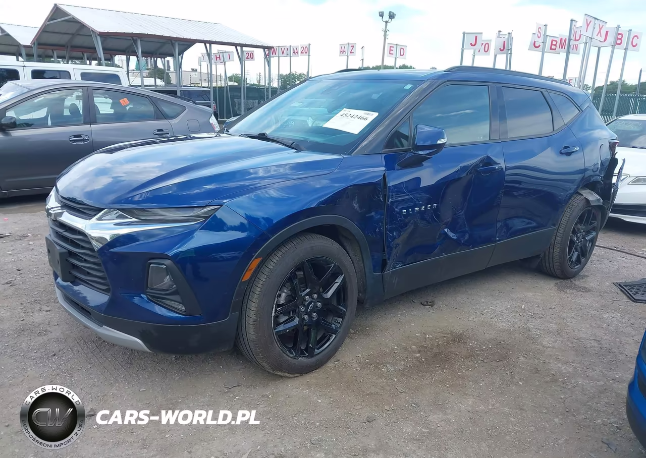 2022 Chevrolet Blazer Awd 3Lt VIN:3GNKBJRSXNS222050 - 2
