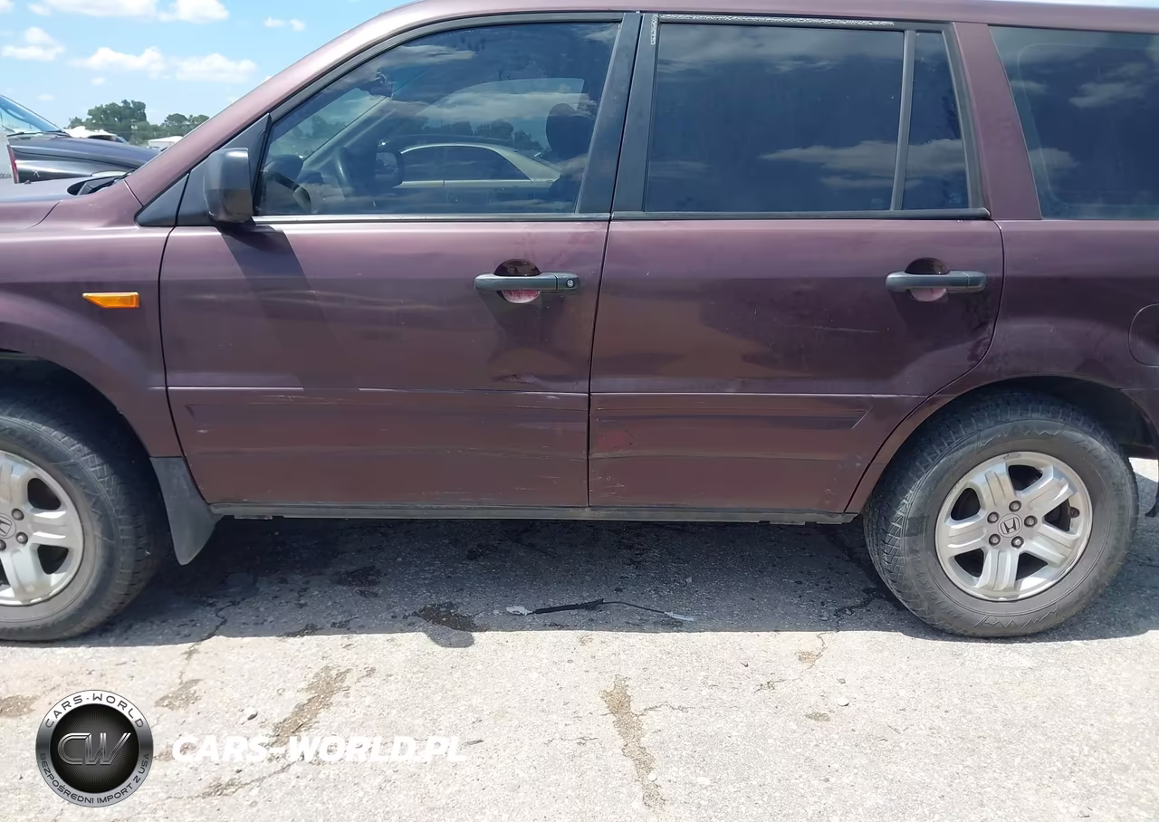 2007 Honda Pilot Lx VIN:5FNYF281X7B015921 - 6