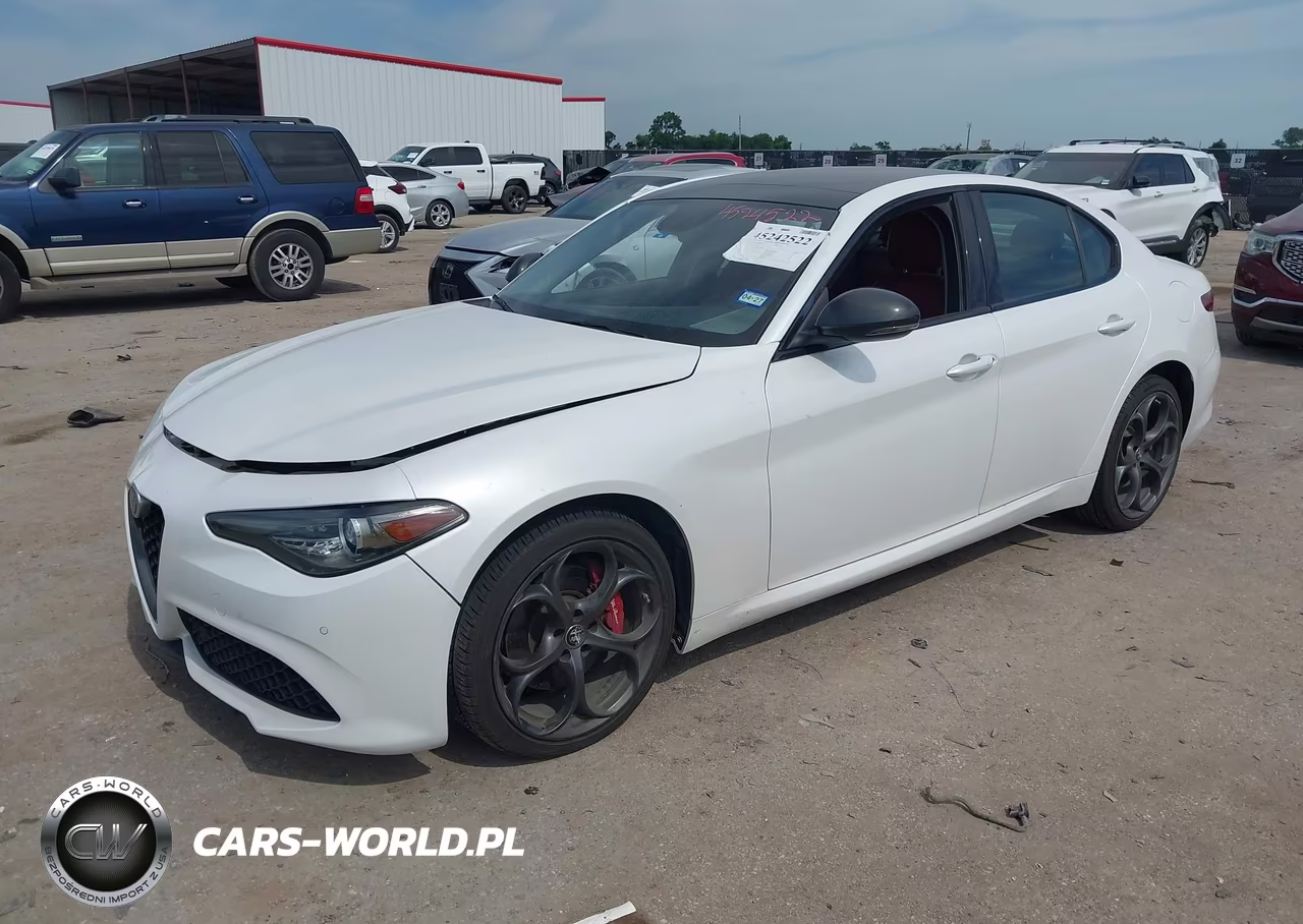 2019 Alfa Romeo Giulia Ti Sport Awd VIN:ZARFANBN1K7601043 - 2