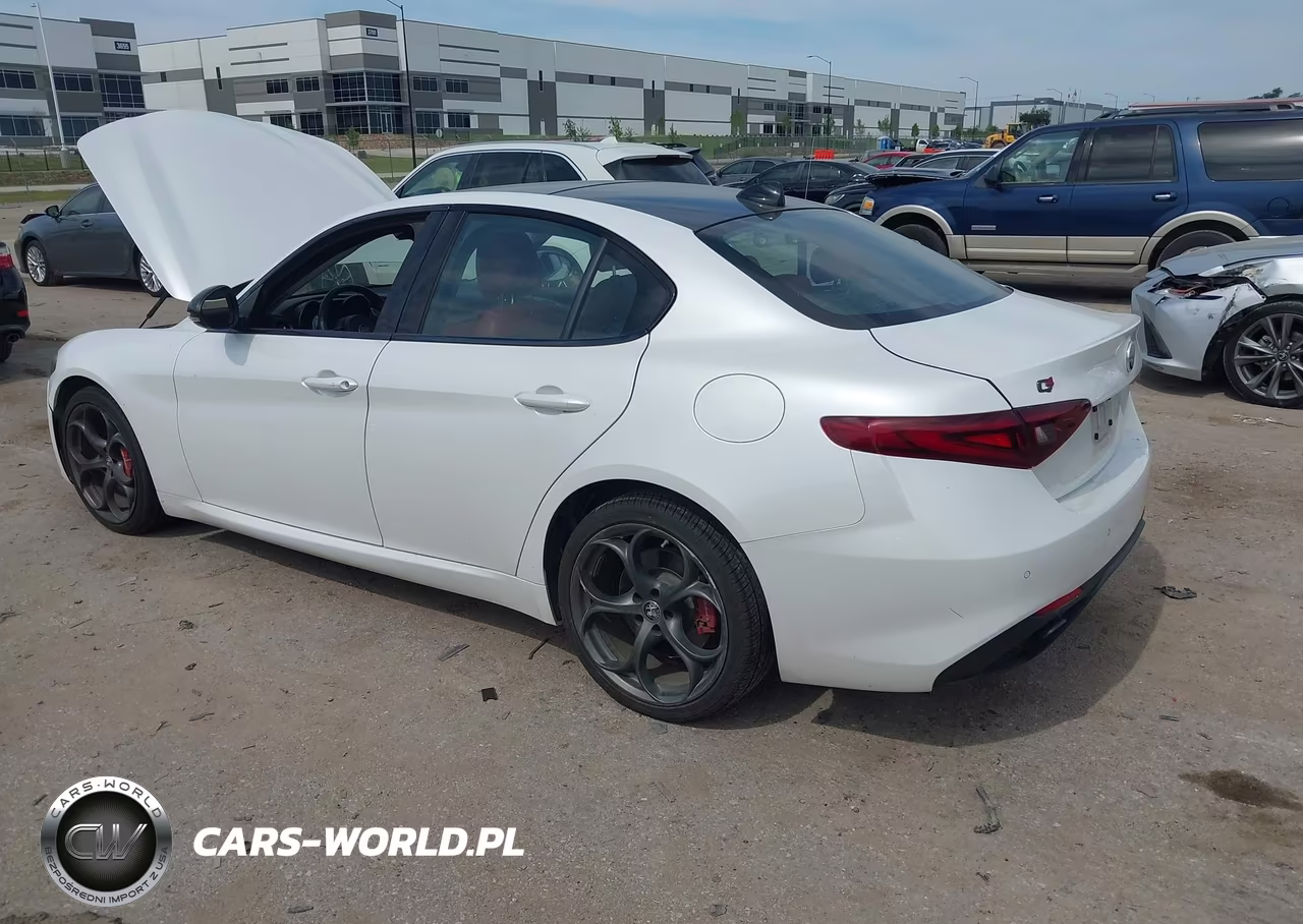 2019 Alfa Romeo Giulia Ti Sport Awd VIN:ZARFANBN1K7601043 - 3
