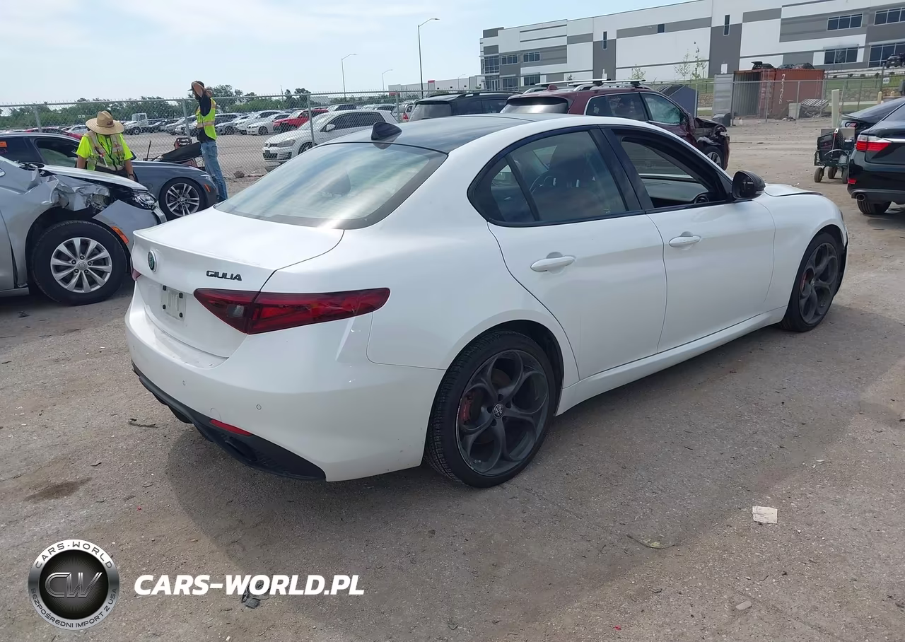 2019 Alfa Romeo Giulia Ti Sport Awd VIN:ZARFANBN1K7601043 - 4