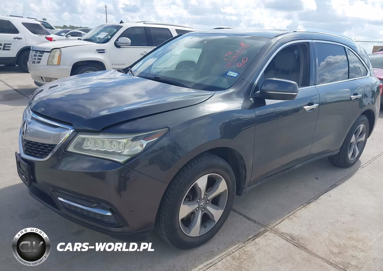 2014 Acura Mdx VIN:5FRYD3H2XEB006717 - 2