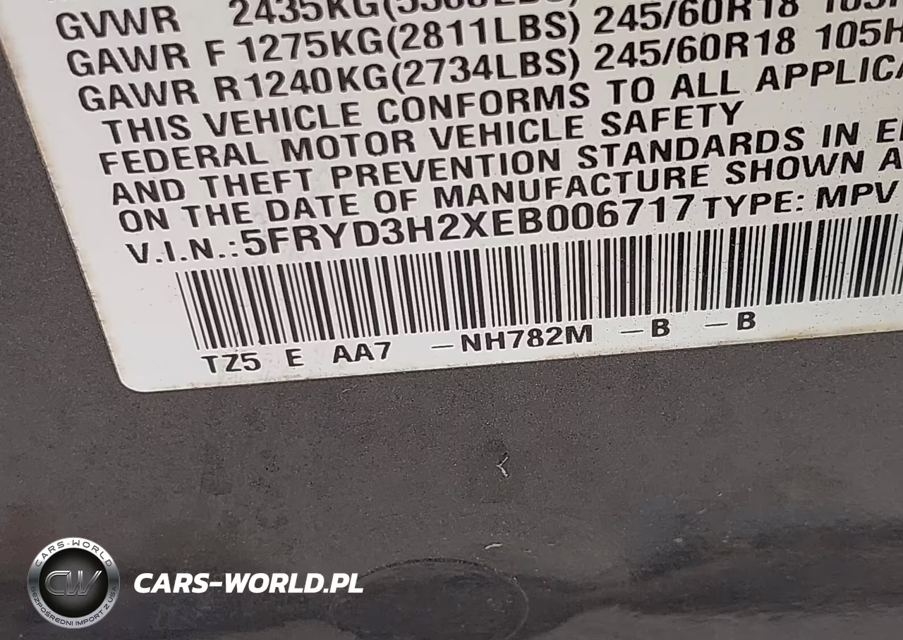 2014 Acura Mdx VIN:5FRYD3H2XEB006717 - 9