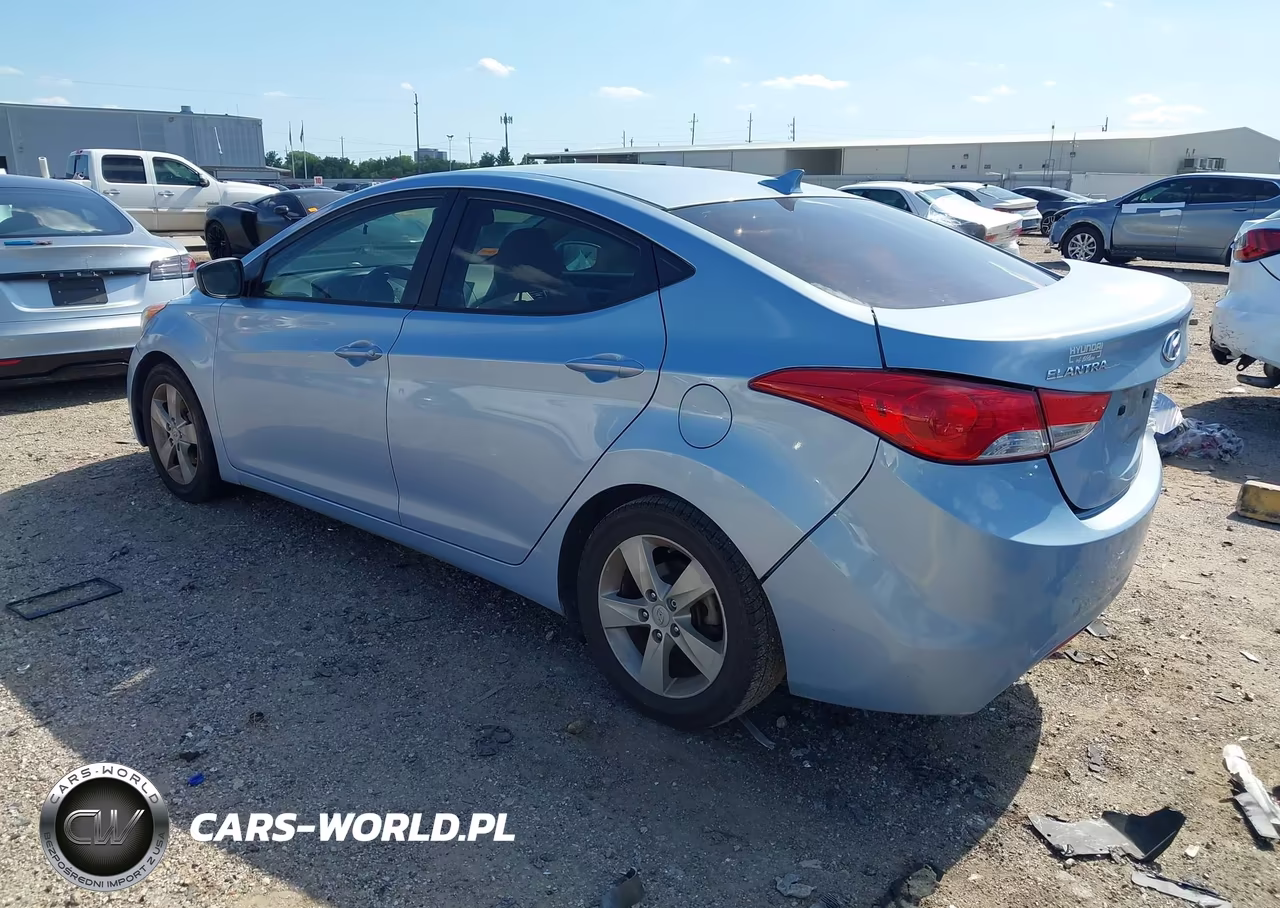 2012 Hyundai Elantra Gls (Ulsan Plant) VIN:KMHDH4AE6CU376772 - 3