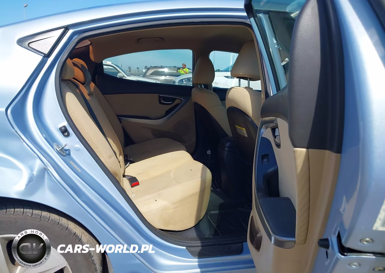 2012 Hyundai Elantra Gls (Ulsan Plant) VIN:KMHDH4AE6CU376772 - 8