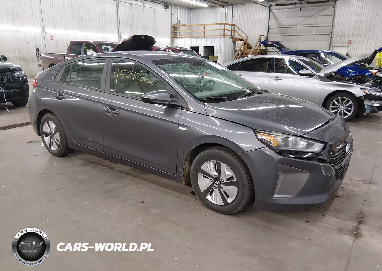 2017 Hyundai Ioniq Hybrid Blue