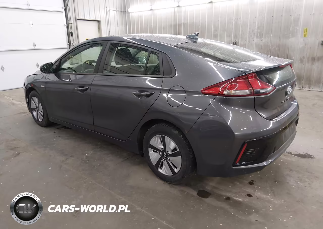 2017 Hyundai Ioniq Hybrid Blue VIN:KMHC65LC2HU023536 - 3