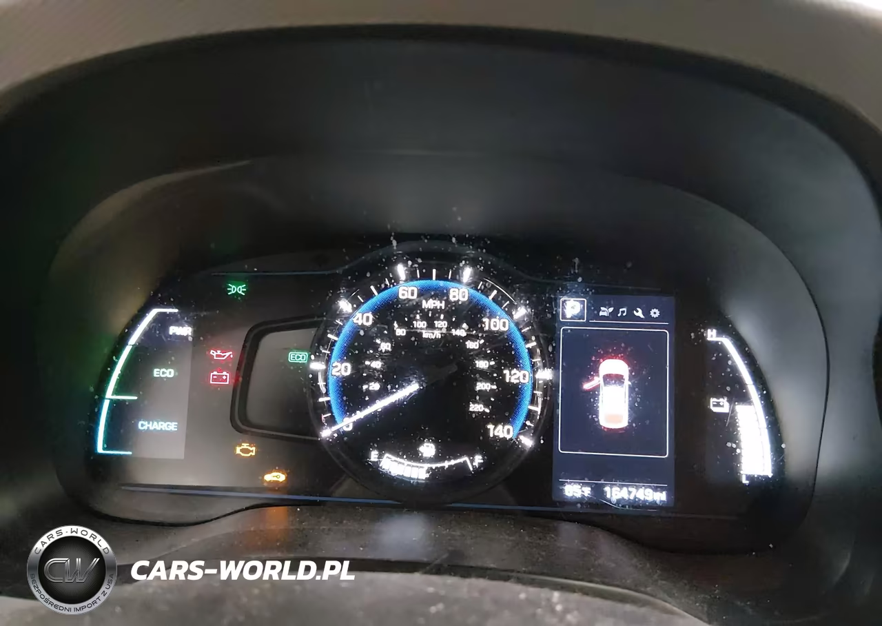 2017 Hyundai Ioniq Hybrid Blue VIN:KMHC65LC2HU023536 - 7