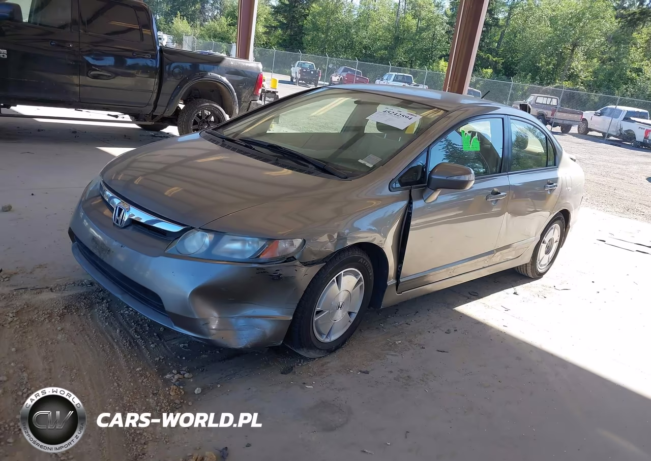 2008 Honda Civic Hybrid VIN:JHMFA36208S020152 - 2