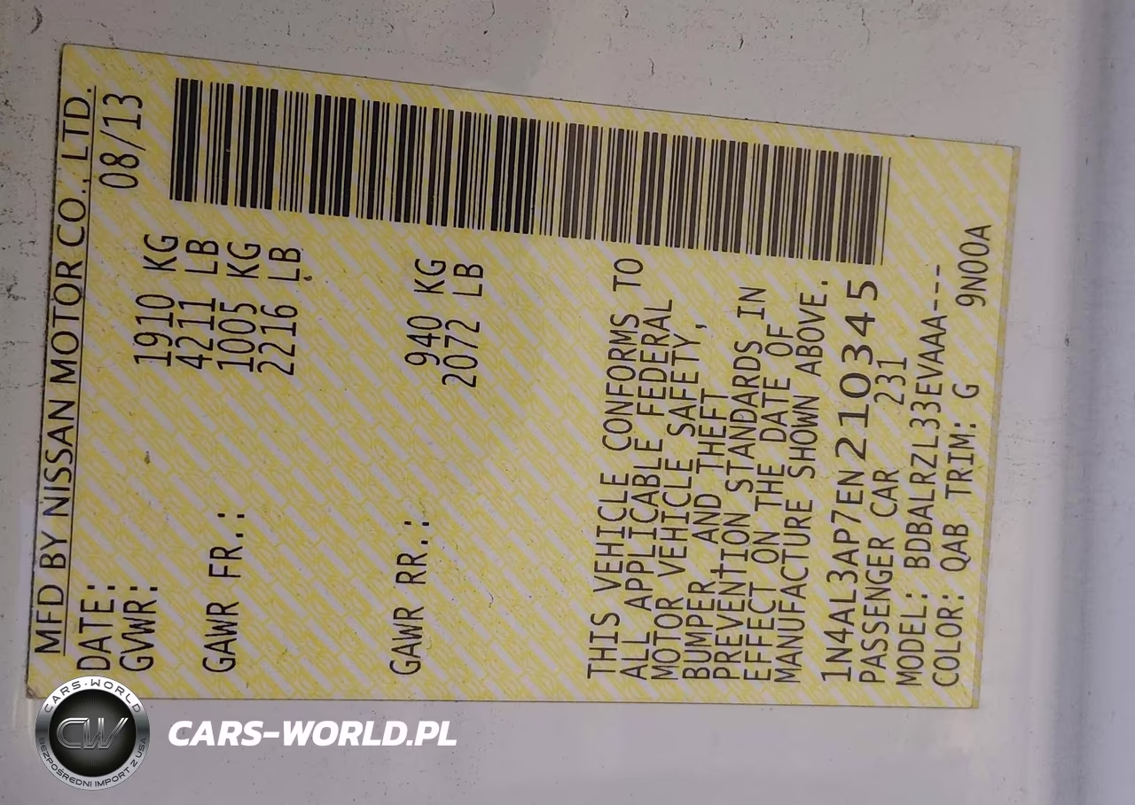 2014 Nissan Altima 2.5 S VIN:1N4AL3AP7EN210345 - 9