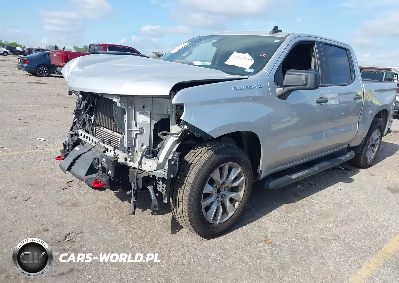 2021 Chevrolet Silverado 1500 2Wd Short Bed Custom VIN:3GCPWBEK9MG211637 - 2