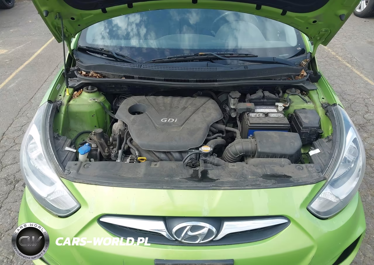 2012 Hyundai Accent Se VIN:KMHCU5AE4CU015165 - 10