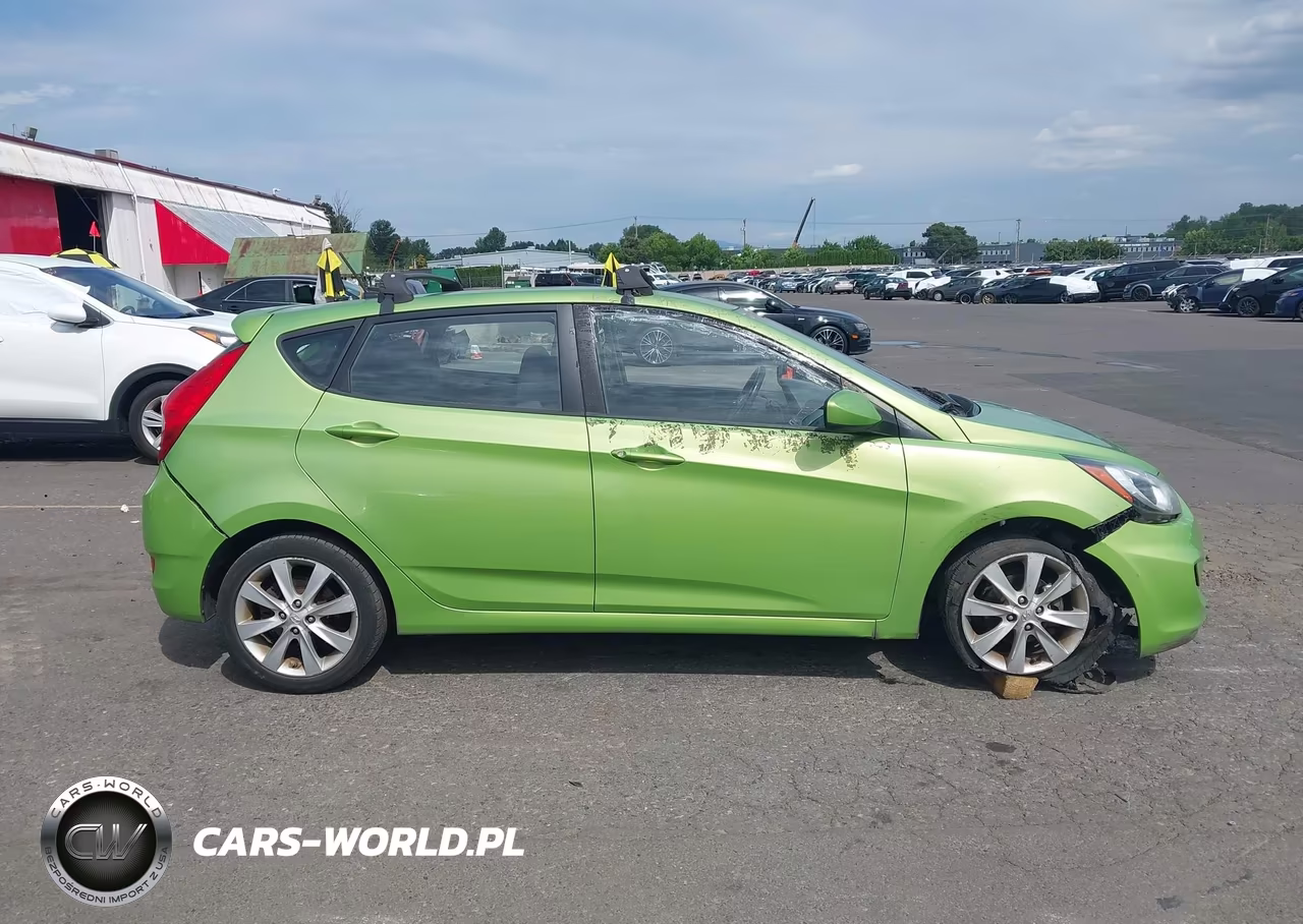 2012 Hyundai Accent Se VIN:KMHCU5AE4CU015165 - 13