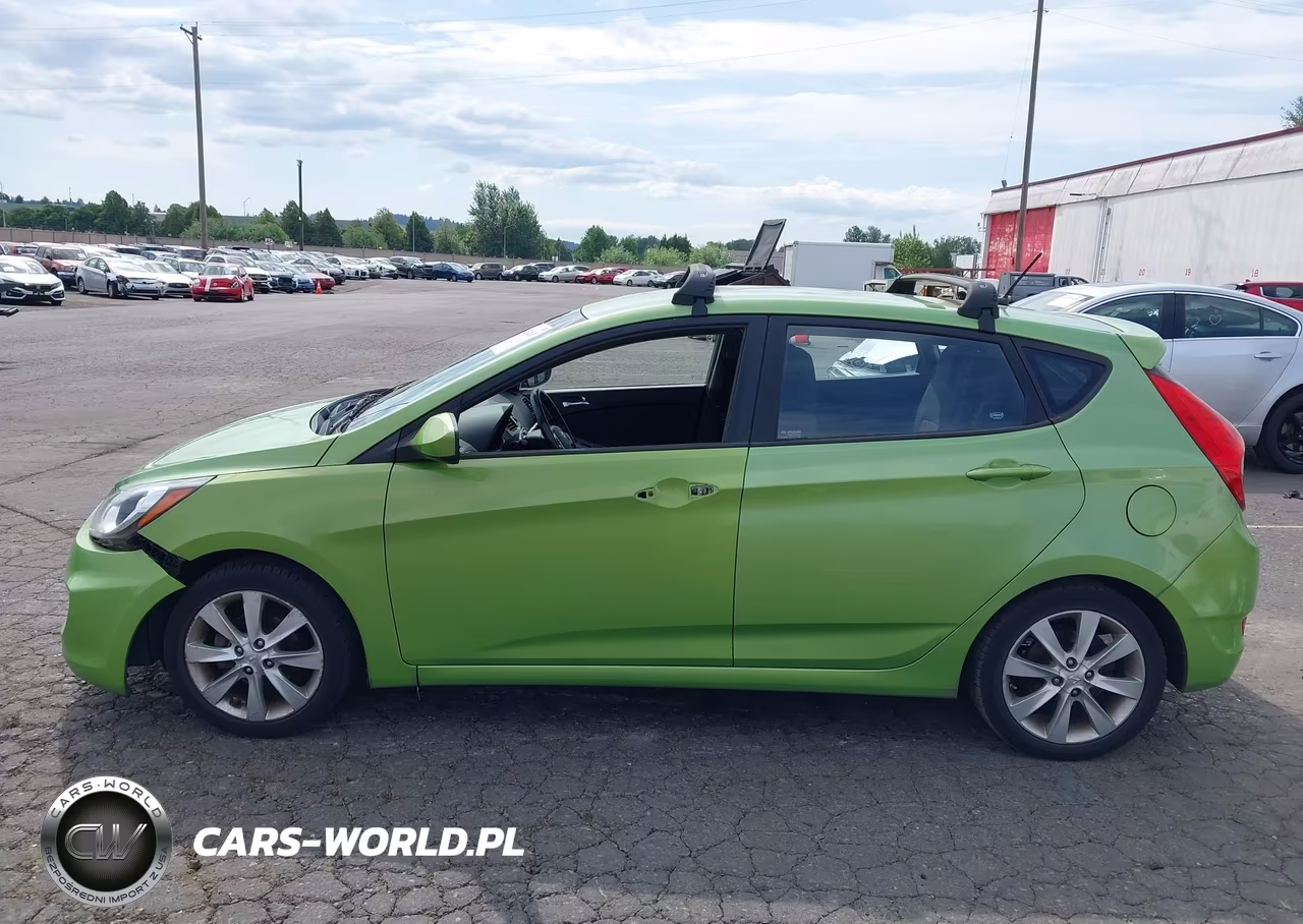 2012 Hyundai Accent Se VIN:KMHCU5AE4CU015165 - 14