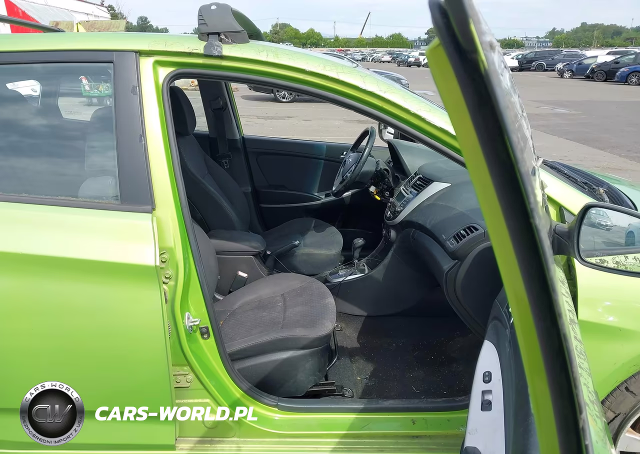 2012 Hyundai Accent Se VIN:KMHCU5AE4CU015165 - 5