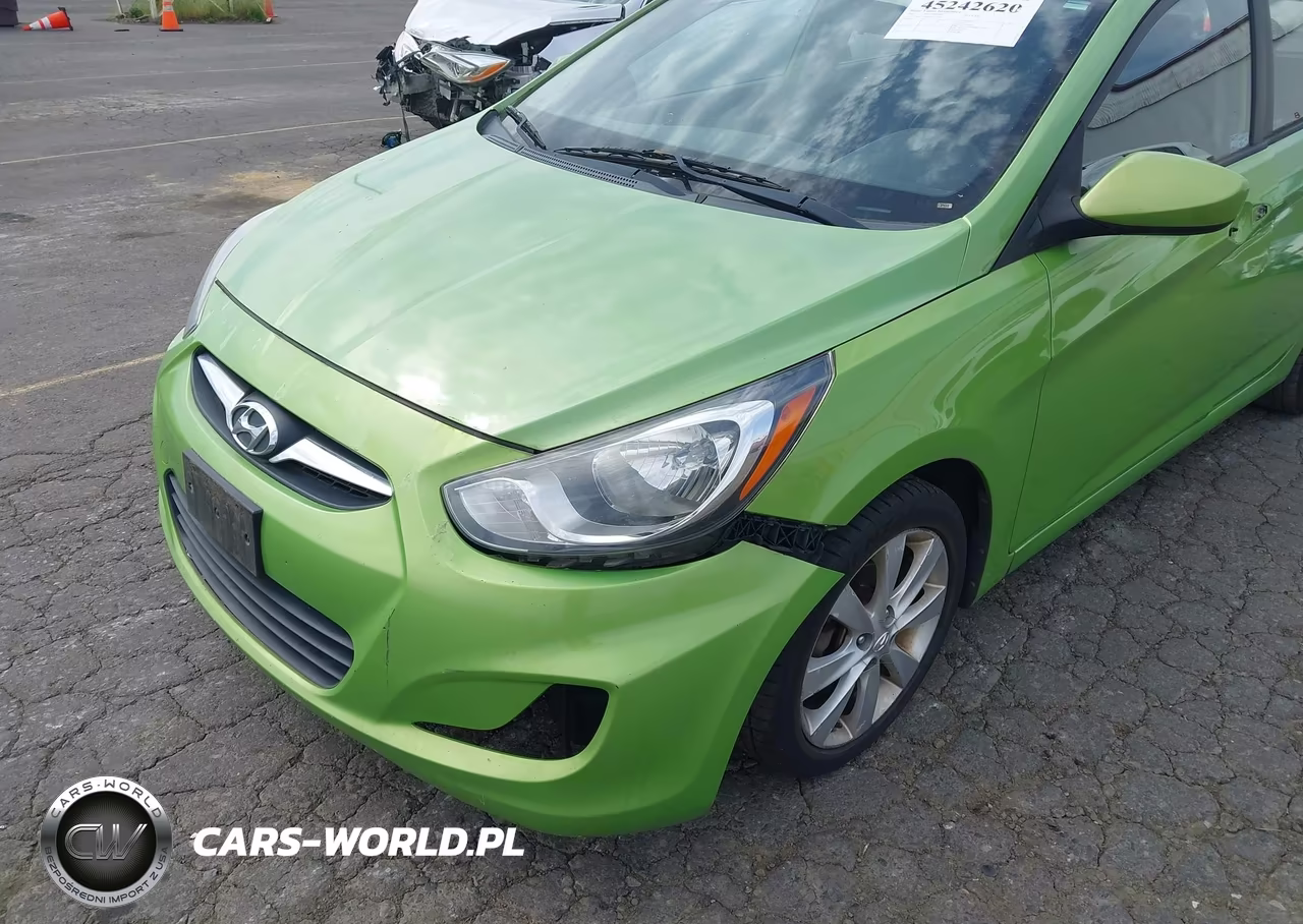 2012 Hyundai Accent Se VIN:KMHCU5AE4CU015165 - 6