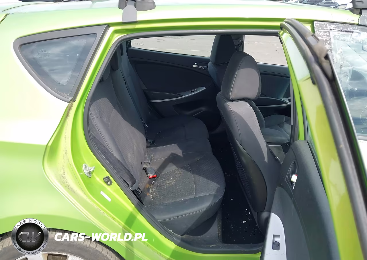 2012 Hyundai Accent Se VIN:KMHCU5AE4CU015165 - 8