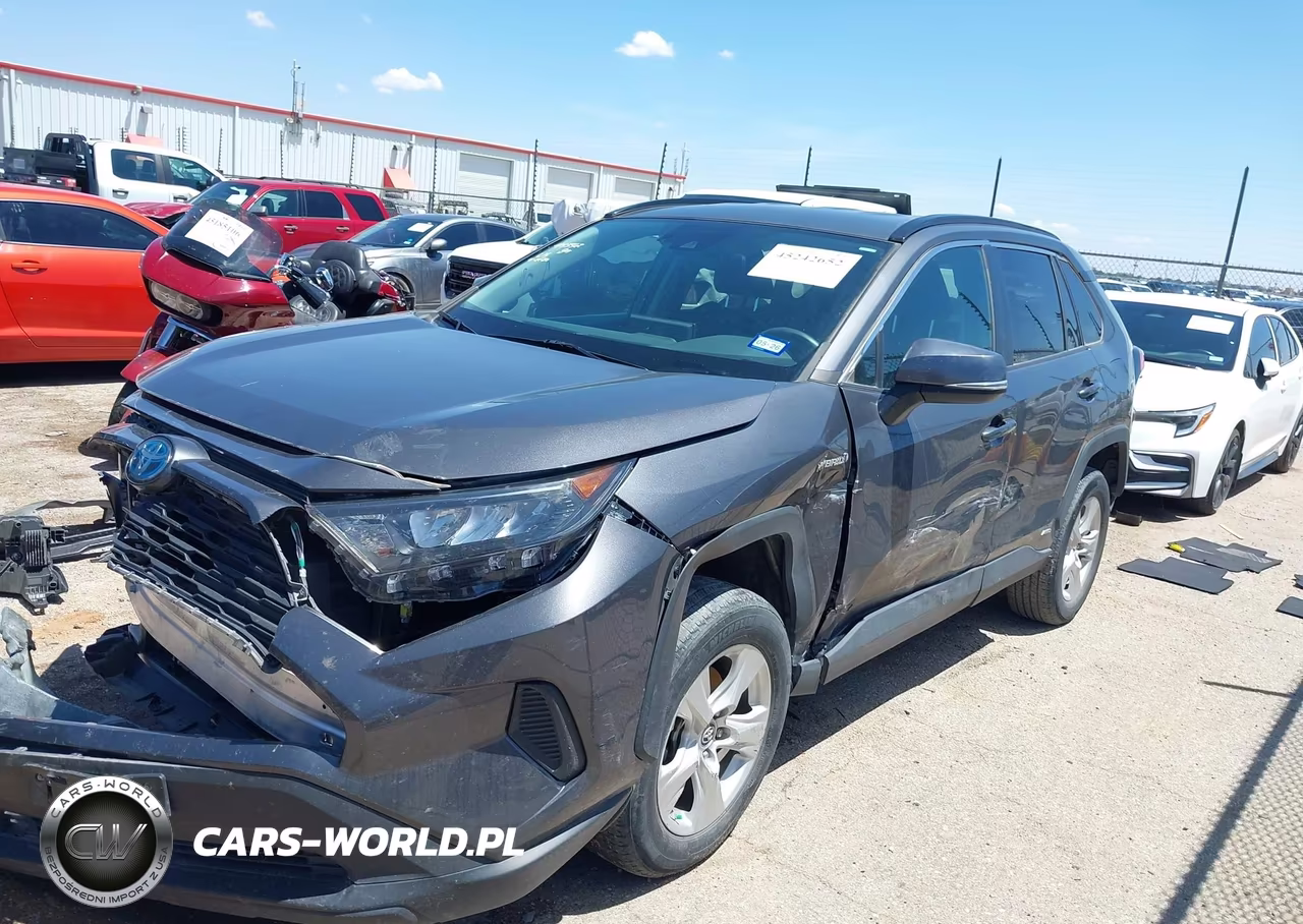 2020 Toyota Rav4 Hybrid Le VIN:2T3MWRFV7LW080405 - 2