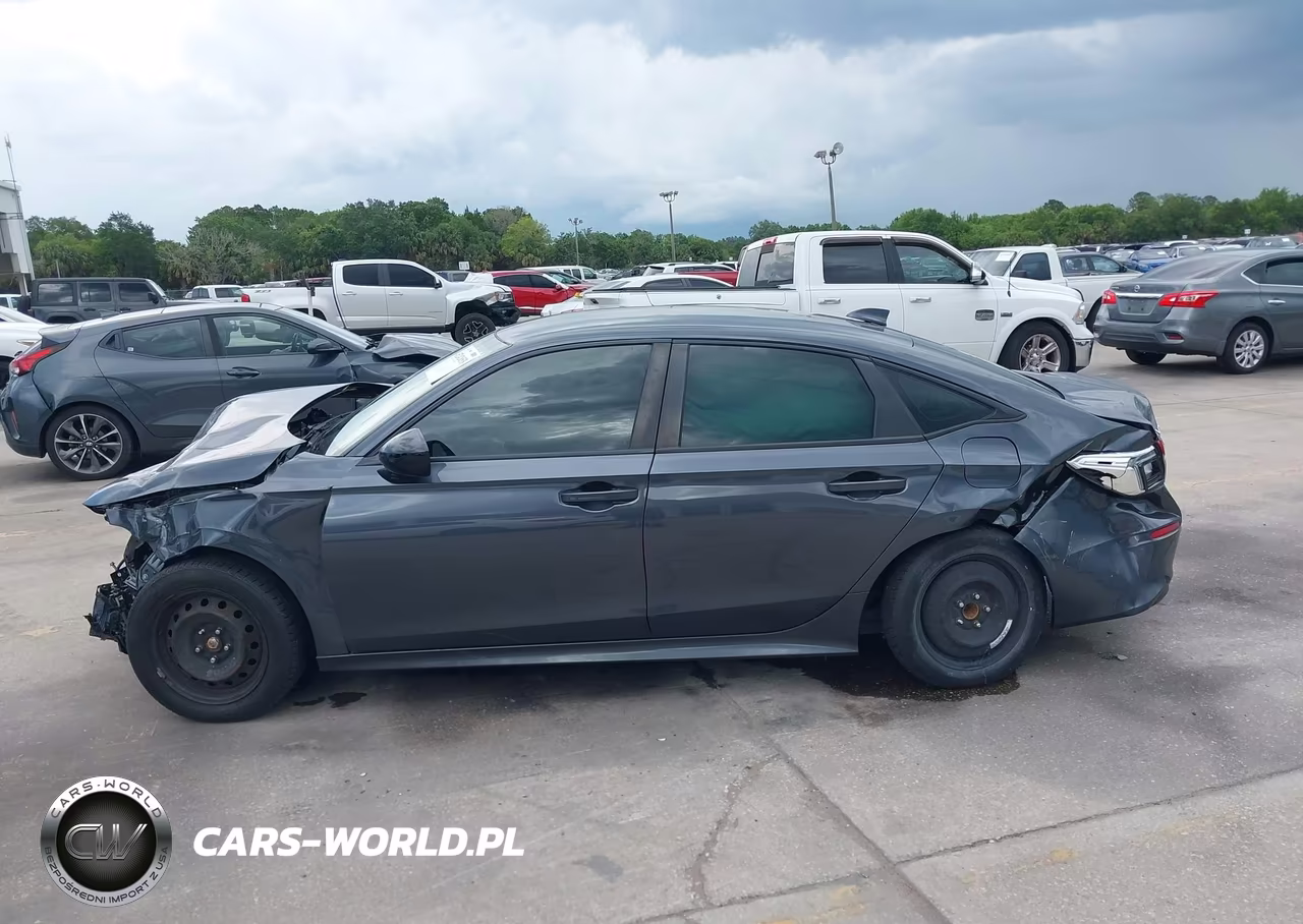 2022 Honda Civic Sport VIN:2HGFE2F59NH592593 - 15