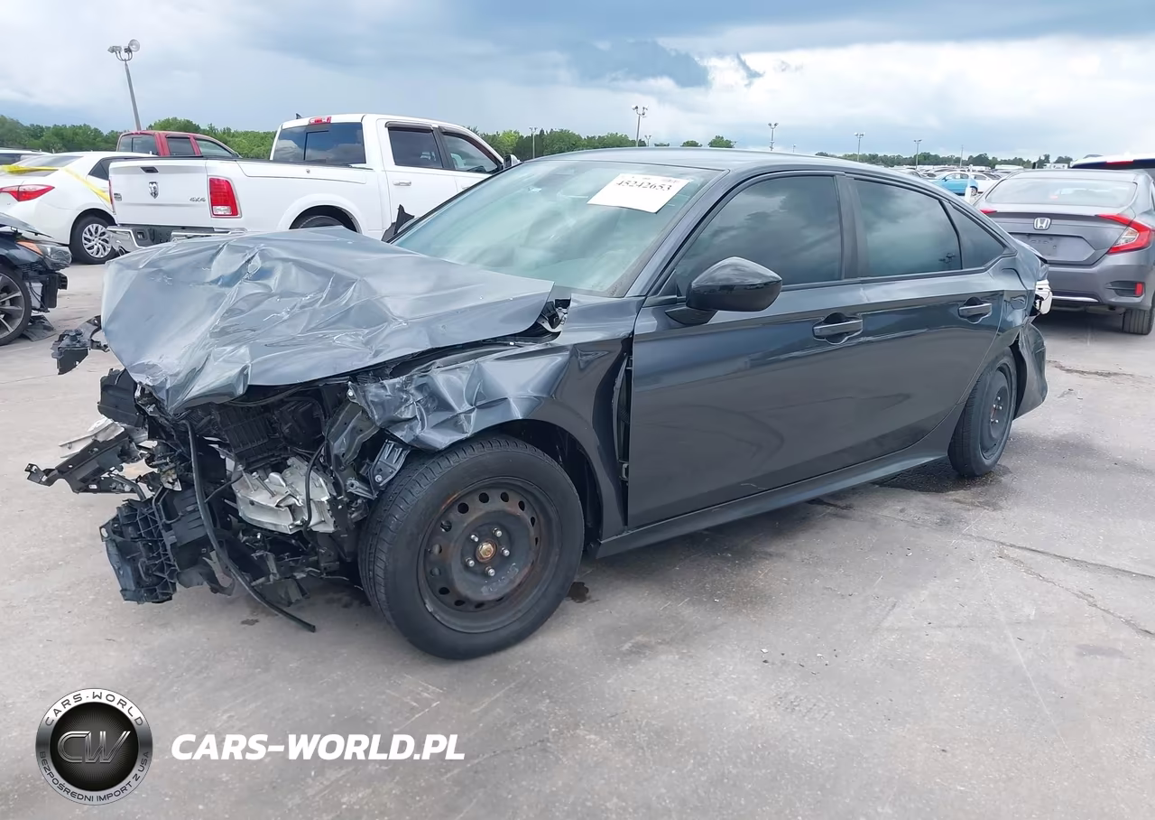 2022 Honda Civic Sport VIN:2HGFE2F59NH592593 - 2