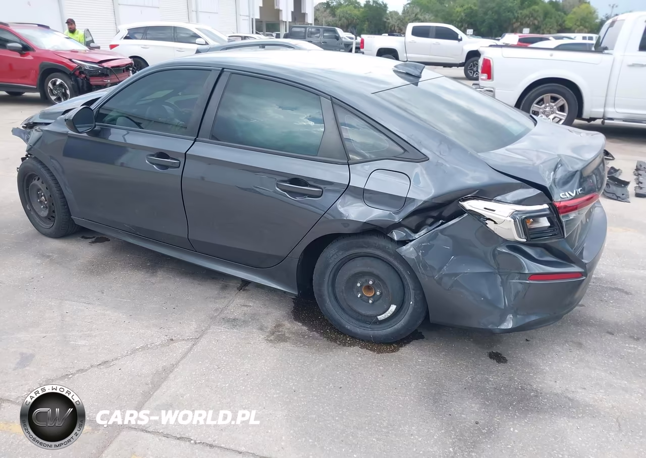 2022 Honda Civic Sport VIN:2HGFE2F59NH592593 - 3
