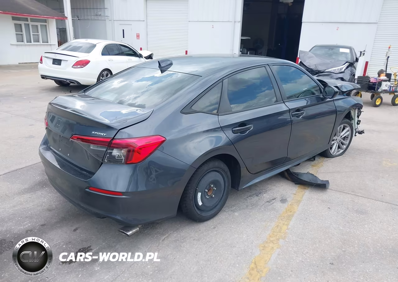 2022 Honda Civic Sport VIN:2HGFE2F59NH592593 - 4