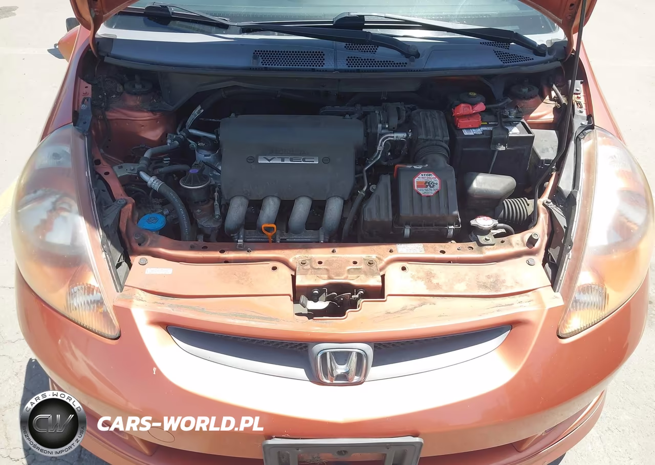 2007 Honda Fit Sport VIN:JHMGD38687S029921 - 10