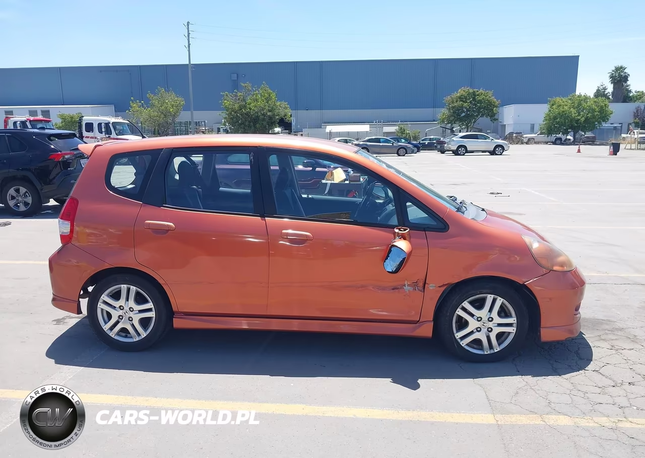 2007 Honda Fit Sport VIN:JHMGD38687S029921 - 13