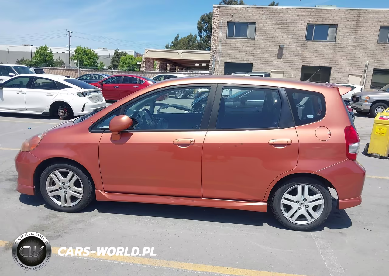 2007 Honda Fit Sport VIN:JHMGD38687S029921 - 14