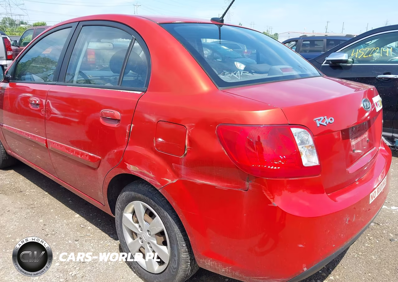 2011 Kia Rio Lx VIN:KNADH4A30B6955873 - 6