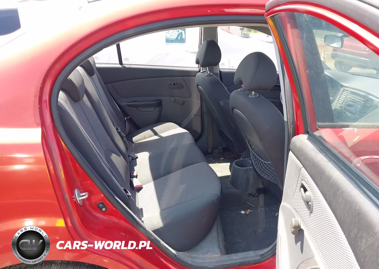 2011 Kia Rio Lx VIN:KNADH4A30B6955873 - 8