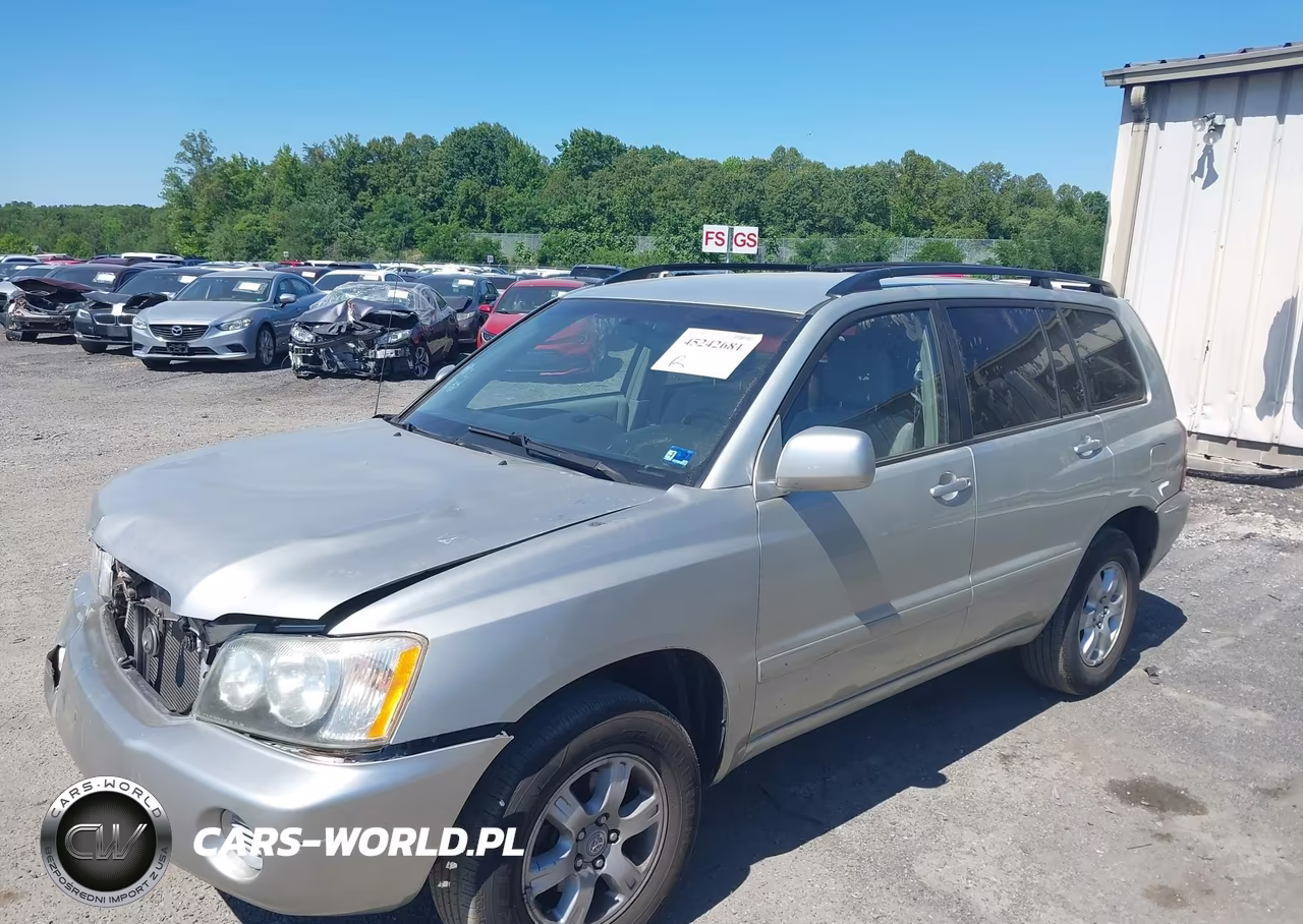 2003 Toyota Highlander V6 VIN:JTEGF21A330082323 - 2