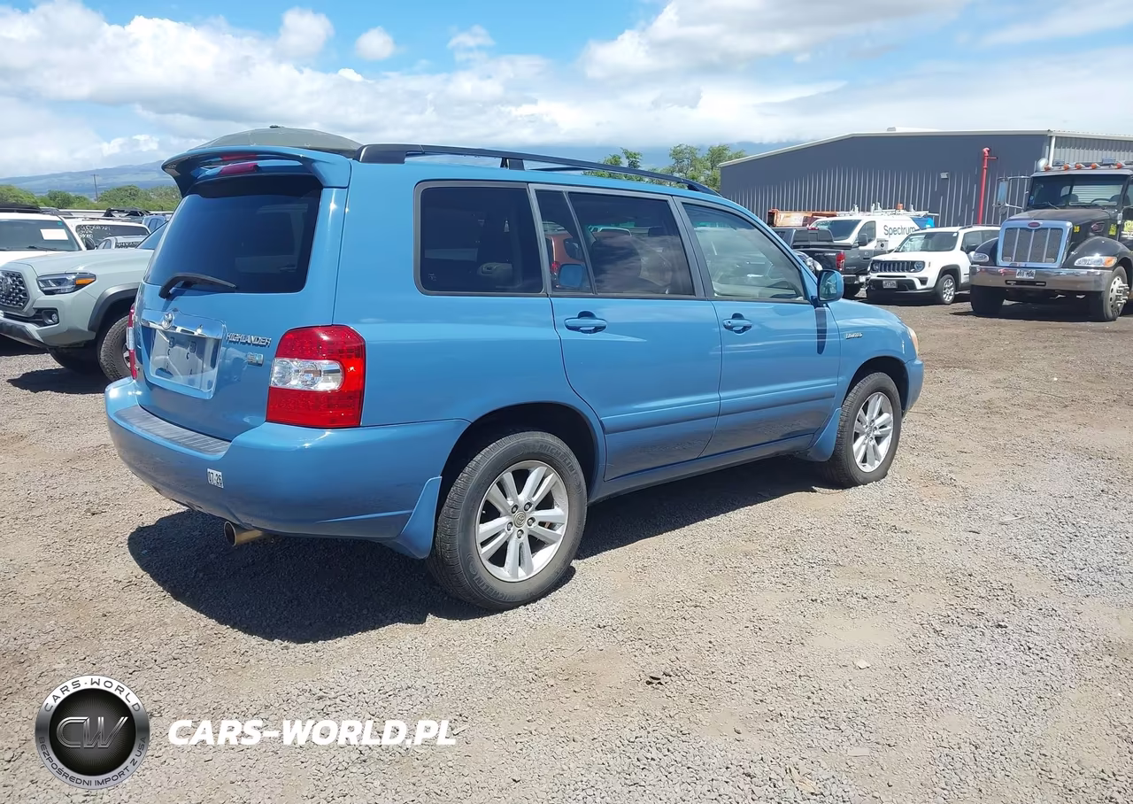 2006 Toyota Highlander Hybrid Limited V6 VIN:JTEEW21A160003985 - 4